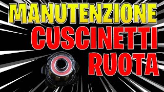 Come fare la manutenzione🔧 dei cuscinetti della ruota di una mountain bike Tutorial principianti [upl. by Einnok]