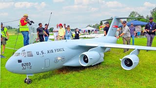 149KG WORLDS BIGGEST C17 GLOBEMASTER FROM RAMY RC amp TYLER PERRY [upl. by Leuas441]