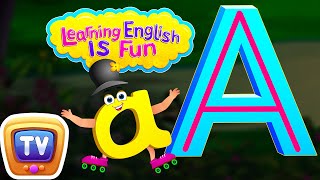 Letter “A” Song  Alphabet and Phonics song  Learning English is fun for Kids  ChuChu TV [upl. by Marra101]