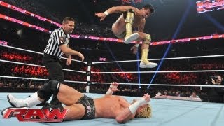 Dolph Ziggler vs Alberto Del Rio Raw July 15 2013 [upl. by Eledoya351]