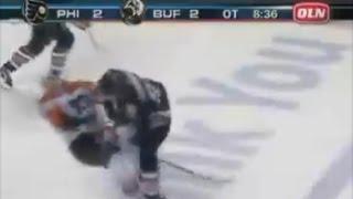 Top 10 NHL Playoff Hits [upl. by Rennoc]