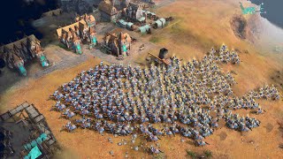 Age of Empires 4  8P FFA MONGOLIAN HEIGHTS [upl. by Ronym]