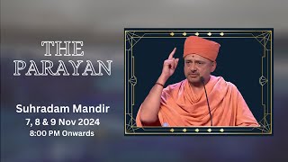 The Parayan  P Sarvamangal Swami  7 8 amp 9 Nov 2024  Suhradam UK [upl. by Knox]