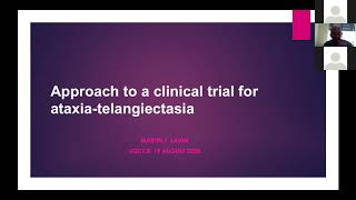 Approach to a clinical trial for ataxiatelangiectasia  Martin Lavin [upl. by Loar]