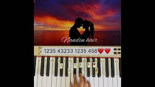 Nandin hair Piano tutorial [upl. by Enilra]