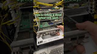 Unlock The Secrets Effortless Ciena 6500 Optical Card Sled Removalcard [upl. by Esertak]