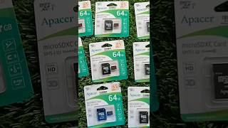 Apacer 64GB Memory Card Price 450 5 years warranty Memorycard [upl. by Norha]