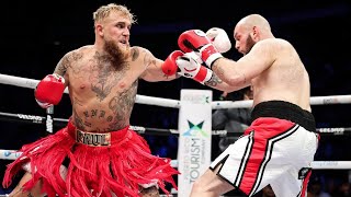 Jake Paul USA vs Ryan Bourland USA  TKO Full Fight Highlights [upl. by Kentigera]