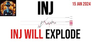 Injective Protocol  Inj coin price prediction amp Analysis  News Update 15 Jan 2024 [upl. by Devina520]