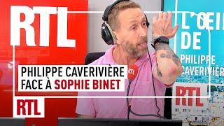 Philippe Caverivière face à Sophie Binet nouvelle secrétaire générale de la CGT [upl. by Nawram]