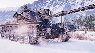 M48A5 Patton• 101K DAMAGE 4 KILLS • World of Tanks [upl. by Odlaumor]