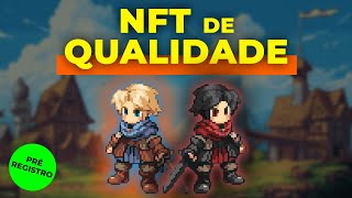 Quer jogo NFT de QUALIDADE e pixelado Tomalhe Pré registro [upl. by Yznel]