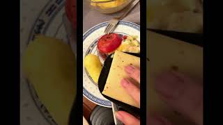 cheese raclette trending viralshort youtube [upl. by Elleirb643]