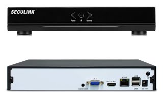 Seculink 10Channel 4K NVR 1080p3MP4MP5MP8MP Ultra HD Network Video Recorder [upl. by Oneladgam807]