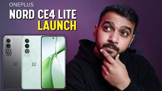 OnePlus Nord CE 4 Lite 5G Launch 🔥 8GB RAM 128GB storage OLED display [upl. by Lorola]