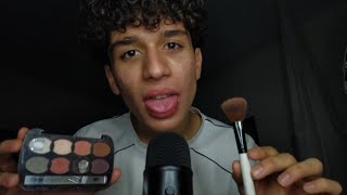 ASMR Fast Mouth Sounds and Makeup 💄 [upl. by Jedthus]