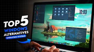 Top 5 Free Operating Systems For Low End Pc  Windows Alternative [upl. by Lamphere981]