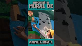 ENCUENTRO el Mural de MINECRAFT [upl. by Nosnarb]