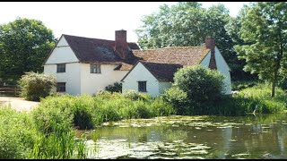 Flatford Mill  Discover the location for John Constables painting The Haywain [upl. by Atalanti]