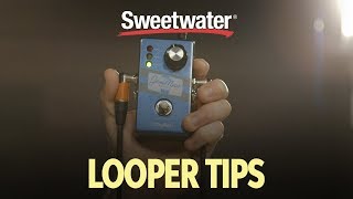 How to Use a Looper Pedal  Guitar Lesson [upl. by Rouvin]