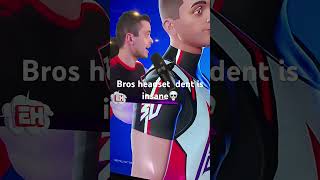 Bros headset dent is insane💀 [upl. by Yracaz]