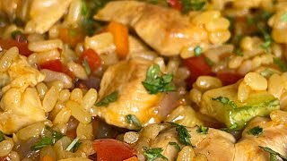 RISO CON VERDURE E POLLO ALLA MAROCCHINA [upl. by Hanway933]