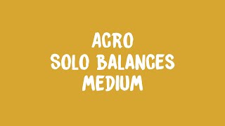 Acro Solo Balances [upl. by Ainitsirhc]