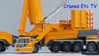 NZG Liebherr LTM 1120091 Mobile Crane Part 2 by Cranes Etc TV [upl. by Kcirddot]