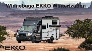 LichtsinnRVcom  How to Winterize a Winnebago EKKO  Class C Gas Motorhome [upl. by Enairb248]