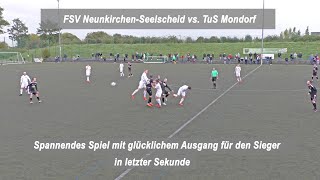 Fussball Landesliga FSV Neunkirchen Seelscheid vs TuS Mondorf [upl. by Daveen]