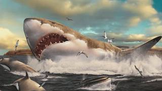 What If Megalodon Sharks Never Went Extinct [upl. by Assirem]