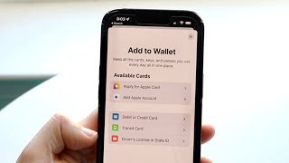 How To Add Your Card To Apple Wallet 2023 [upl. by Bobinette]