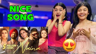 Naina  Crew  Diljit Dosanjh Ft Badshah I Kareena Kapoor Khan Tabu Kriti Sanon  Reaction Video [upl. by Anitsim]