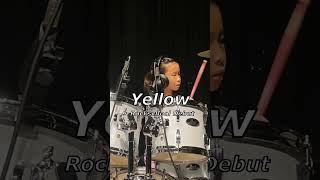 Yellow  Rockschool Debut Drum  Drum Cover  Lii Ya [upl. by Nosretep]