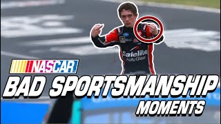 NASCAR Bad Sportsmanship Moments [upl. by Ariahay]