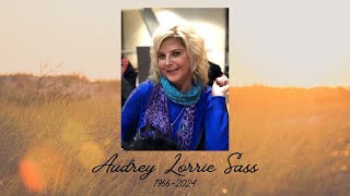 Audrey Sass Funeral November 15 2024 [upl. by Anorahs]