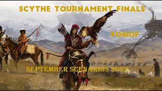 Final Round  September Scenario Scythe Tournament 2022  Scythe Board Game [upl. by Raoul]