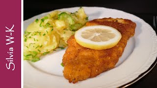 Schnitzel  Schweineschnitzel  paniertes Schnitzel [upl. by Koppel]