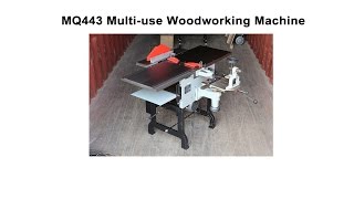 Multi use Woodworking Machine MQ443 Installation [upl. by Ellatsyrc577]