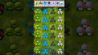 PVZ Fusion 214 English How to Graft Mini Mushrooms to Super Strong shorts [upl. by Esilrahc]