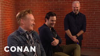 Clueless Gamer Outtakes With Bill Hader  CONAN on TBS [upl. by Jeuz]