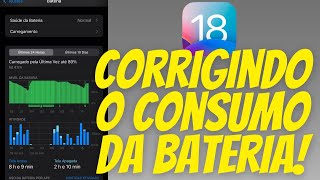 IOS 18  Como resolver o problema da BATERIA no iOS 18 Dicas para ter mais bateria no iPhone [upl. by Niatsirt]