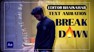 How to animate text like editorbhaisahab  Text Along Path Tutorial in After Effects [upl. by Page]