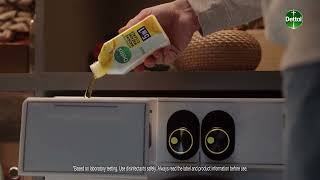 Use Dettol Washing Machine Cleaner for HardtoReach Places [upl. by Tori544]