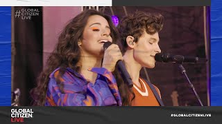 Camila Cabello amp Shawn Mendes – Señorita Live in New York City 2021  Global Citizen Live [upl. by Nort885]