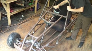 Suzuki gs500 mini buggy build part 3 [upl. by Lebam]