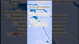 Chronic granulomatous disease [upl. by Aicissej249]