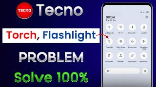 Tecno Mobile Flashlight Not Working  How To Fix Flashlight Not Working Problem In Tecno [upl. by Aminta962]