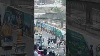 wagah border retreat ceremonyproudtobeindianproudmoment 2024 trending viralshortsyoutubeshorts [upl. by Jonie352]