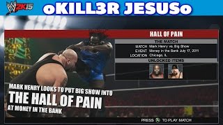 WWE 2K15 Hall of Pain DLC 2K Showcase Mark Henry vs The Big Show I PS4  XBOX ONE [upl. by Bergquist]